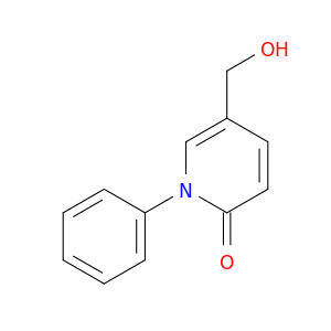 2(1H)-Pyridinone, 5-(hydroxymethyl)-1-phenyl-
