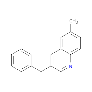 Quinoline, 6-methyl-3-(phenylmethyl)-