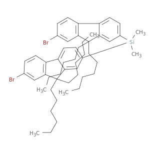 9H-Fluorene, 2,2'-(dimethylsilylene)bis[7-bromo-9,9-dihexyl-