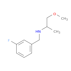 (3-FLUOROBENZYL)(2-METHOXY-1-METHYLETHYL)AMINE