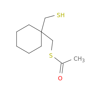 Ethanethioic acid, S-[[1-(mercaptomethyl)cyclohexyl]methyl] ester
