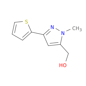 1-甲基-3-(2-噻吩基)-1H-吡唑-5-甲醇