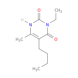5-BUTYL-3-ETHYL-6-METHYLURACIL