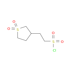2-(1,1-Dioxidotetrahydro-3-thienyl)ethanesulfonyl chloride