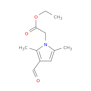 2-(3-甲酰基-2,5-二甲基-1H-吡咯-1-基)乙酸乙酯