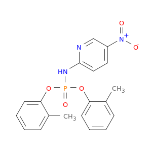 bis(2-methylphenyl)(5-nitropyridin-2-yl)phosphoramidate