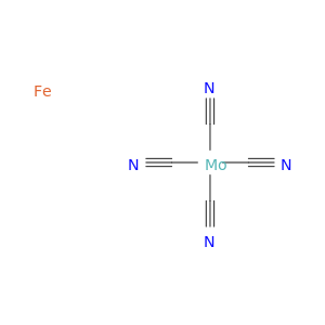 Iron molybdenum cyanide