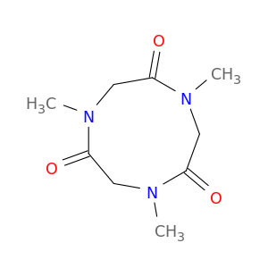 1H-1,4,7-Triazonine-2,5,8(9H)-trione, tetrahydro-1,4,7-trimethyl-