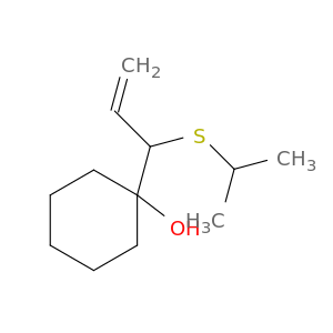 Cyclohexanol, 1-[1-[(1-methylethyl)thio]-2-propenyl]-
