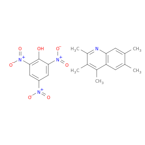 Quinoline, 2,3,4,6,7-pentamethyl-, compd. with 2,4,6-trinitrophenol (1:1)