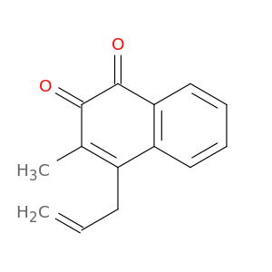 1,2-Naphthalenedione, 3-methyl-4-(2-propenyl)-