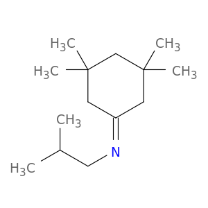 1-Propanamine, 2-methyl-N-(3,3,5,5-tetramethylcyclohexylidene)-