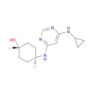 (1R,4R)-4-(6-环丙基氨基-嘧啶-4-基氨基)-环己醇
