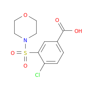 4-CHLORO-3-(MORPHOLINE-4-SULFONYL)-BENZOIC ACID