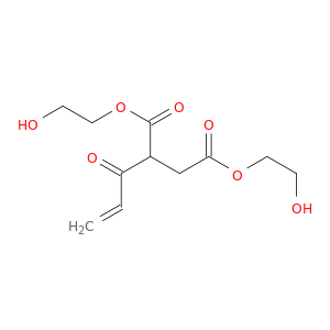 Butanedioic acid, (1-oxo-2-propenyl)-, bis(2-hydroxyethyl) ester