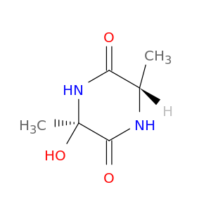 (3R,6S)-3-HYDROXY-3,6-DIMETHYLPIPERAZINE-2,5-DIONE