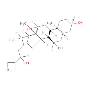 Cholestane-3,7,12,24-tetrol, 26,27-epoxy-, (3a,5b,7a,12a,24R)-
