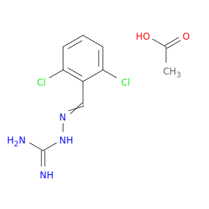 2-(2,6-二氯亚苄基)肼-1-甲脒乙酸盐