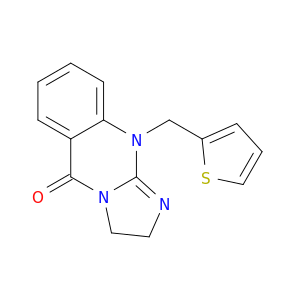 Imidazo[2,1-b]quinazolin-5(3H)-one, 2,10-dihydro-10-(2-thienylmethyl)-