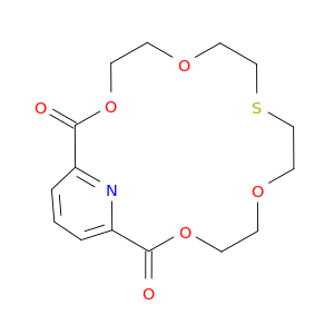 3,6,12,15-Tetraoxa-9-thia-21-azabicyclo(15.3.1)henicosa-1(21),17,19-triene-2,16-dione