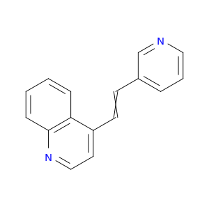 Quinoline,4-[2-(3-pyridinyl)ethenyl]-