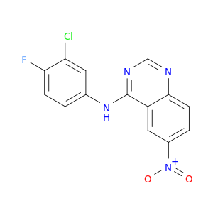 N-(3-氯-4-氟苯基)-6-硝基-4-喹唑啉胺