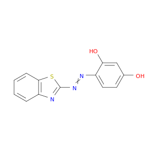 1,3-Benzenediol, 4-(2-benzothiazolylazo)-