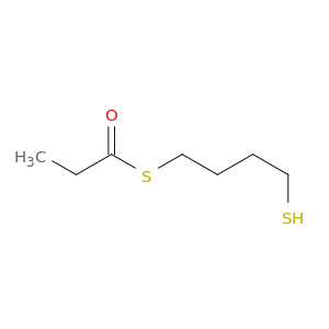 Propanethioic acid, S-(4-mercaptobutyl) ester