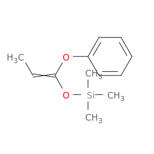 Silane, trimethyl[(1-phenoxy-1-propenyl)oxy]-