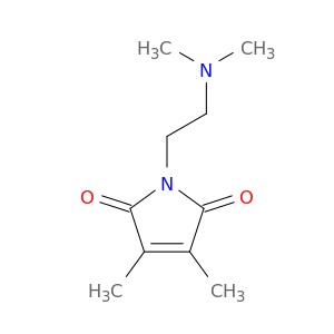 1H-Pyrrole-2,5-dione, 1-[2-(dimethylamino)ethyl]-3,4-dimethyl-