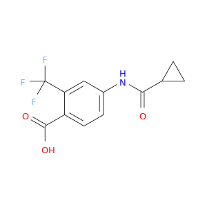 2-三氟甲基-4-(环丙甲酰氨基)苯甲酸