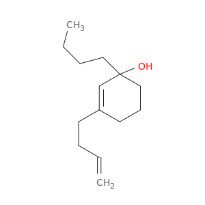 2-Cyclohexen-1-ol, 3-(3-butenyl)-1-butyl-