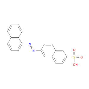 6-[2-(1-萘基)二亚苯基]-2-萘磺酸