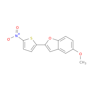 Benzofuran, 5-methoxy-2-(5-nitro-2-thienyl)-