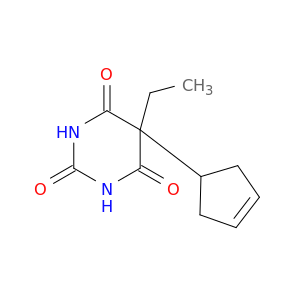 2,4,6(1H,3H,5H)-Pyrimidinetrione, 5-(3-cyclopenten-1-yl)-5-ethyl-