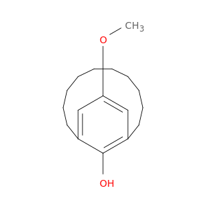 Bicyclo[10.3.1]hexadeca-1(16),12,14-trien-16-ol, 14-methoxy-