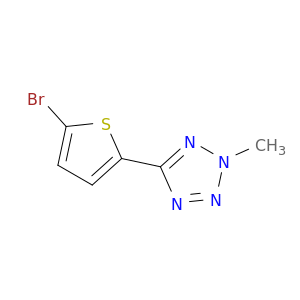 2H-Tetrazole, 5-(5-bromo-2-thienyl)-2-methyl-