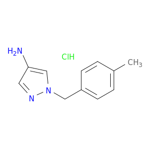1-(4-甲基苄基)-1H-吡唑-4-盐酸盐