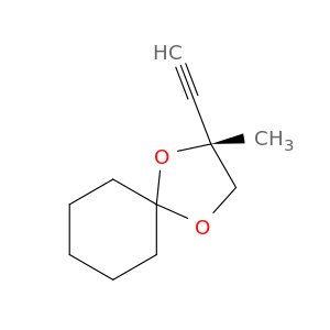1,4-Dioxaspiro[4.5]decane, 2-ethynyl-2-methyl-, (R)-