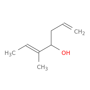 (5e)-5-甲基-1,5-庚二烯-4-OL