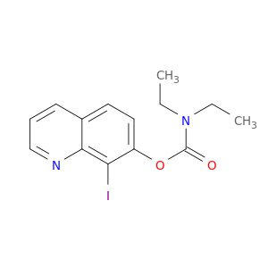 Carbamic acid, diethyl-, 8-iodo-7-quinolinyl ester