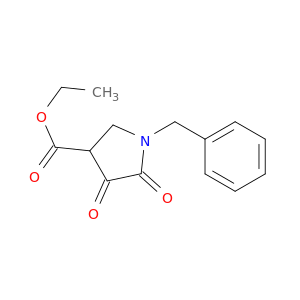 1-苄基-4,5-二氧代吡咯烷-3-甲酸 乙酯