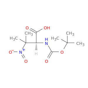 Valine, N-[(1,1-dimethylethoxy)carbonyl]-3-nitro-