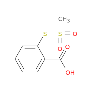 2-[(methylsulfonyl)sulfanyl]benzoic acid