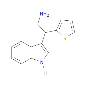 2-(1H-Indol-3-yl)-2-(thiophen-2-yl)ethanamine