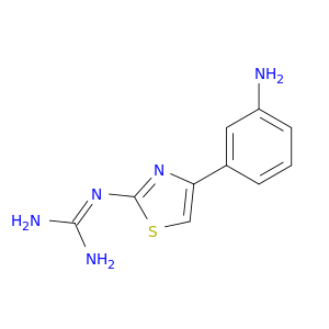 Guanidine, N''-[4-(3-aminophenyl)-2-thiazolyl]-