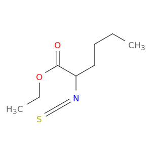 Hexanoic acid, 2-isothiocyanato-, ethyl ester