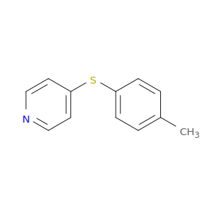 Pyridine, 4-[(4-methylphenyl)thio]-