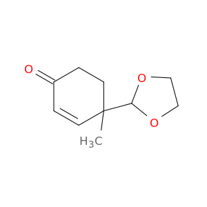2-Cyclohexen-1-one, 4-(1,3-dioxolan-2-yl)-4-methyl-