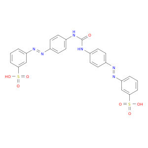 3-[(e)-{4-[({4-[(e)-(3-sulfophenyl)diazenyl]phenyl}carbamoyl)amino]phenyl}diazenyl]benzenesulfonic acid